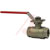 Dwyer Instruments - WE01-CHD00 - 2-Piece NPT Stainless Steel Ball Valve 1/2" Hand Operated|70349511 | ChuangWei Electronics