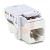 HellermannTyton - RJ45FC6-W - CAT 6 KEYSTONE JACK - WHITE TELECOM|70163388 | ChuangWei Electronics