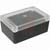 Box Enclosures - BEN-30PC-BLK - 4.92x3.35x2.16in Black/Clear Cover Flame Retard Polycarbonate NEMA4 Enclosure|70020473 | ChuangWei Electronics