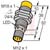 TURCK - NI10-M18-Y1X-H1141 - Sensing Distance 10 mm Cylindrical DC Inductive Proximity Sensor|70035511 | ChuangWei Electronics