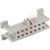 3M - 45114-010030 - C-Pol. Gold (30) Plt 451 Ser 14 Pos 0.050" Pitch Ribbon Cbl Mnt Socket Rect Conn|70331421 | ChuangWei Electronics