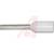 American Electrical, Inc. - 1181050 - White Copper 2.5mm(Min.) 8mm 13.5mm Insulated Wire Ferrule 20-24 AWG Ferrule|70037432 | ChuangWei Electronics