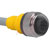 TURCK - RKL 4.4-90/S715 - Yellow PVC 90 Meter 4 Wire M12 Female Straight Cordset|70252062 | ChuangWei Electronics