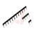 Altech Corp - HCL8-3 - Black 8 mm Pitch 3 Pole Eurostrip External Term Strip Jumper|70077360 | ChuangWei Electronics