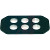HARTING - 19400489820 - Han 48HPR cover angled housing 6XM25|70732356 | ChuangWei Electronics