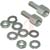 3M - 3341-1L - 2 lock washers & 2 nuts per each 4 spacers 2 socket screws Jack Sockets|70115091 | ChuangWei Electronics