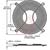 Orion (Knight Electronics, Inc.) - G254-10 - Bright Nickel Chrome 10 in.(254 mm) Steel (Wire) Fan Guard|70103315 | ChuangWei Electronics