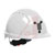 Protective Industrial Products - 280-EV6151M-10 - Class C Wheel Ratcht Lamp Bracket White JSP Evo6151 for Mining|70601040 | ChuangWei Electronics